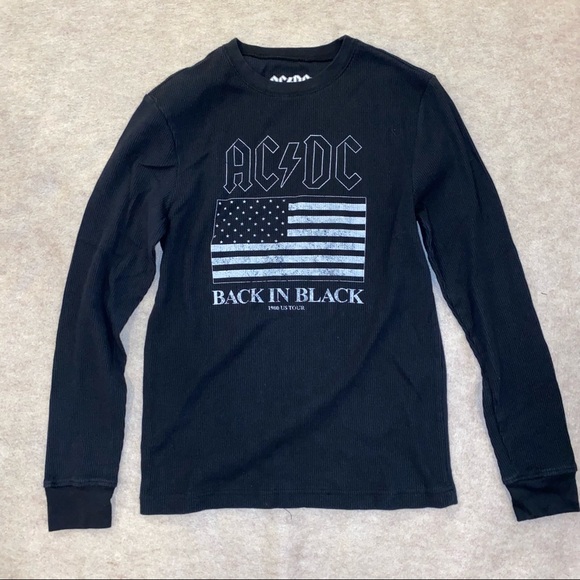 Shirts | Mens Acdc Long Sleeve Shirt S | Poshmark